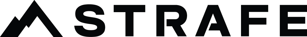 strafe horizontal logo black